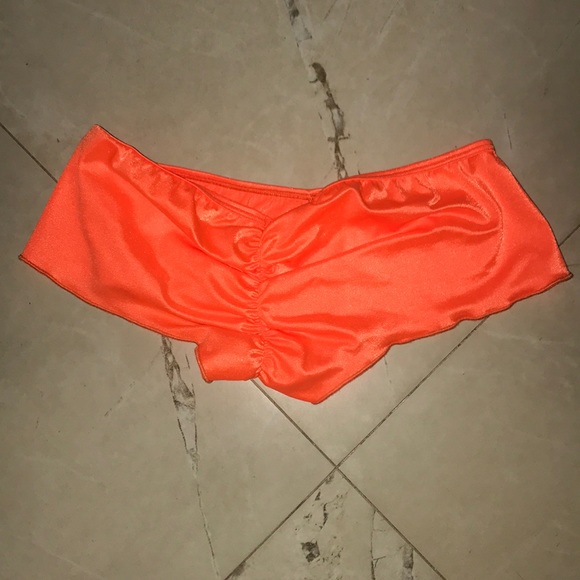 Body Zone Apparel Rave Shorts ORANGE - Picture 4 of 8